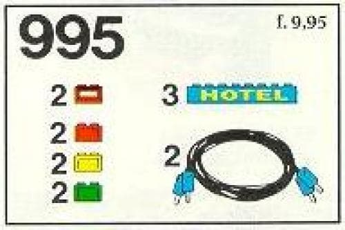 Lighting Bricks with Color Filters LEGO set (#995-1)