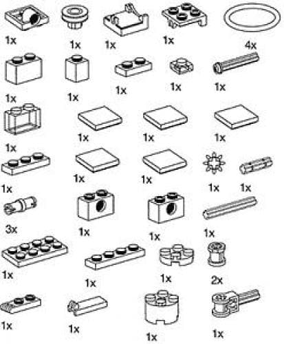 Special Elements for Intelligent House Building Set LEGO set (#9959-1)