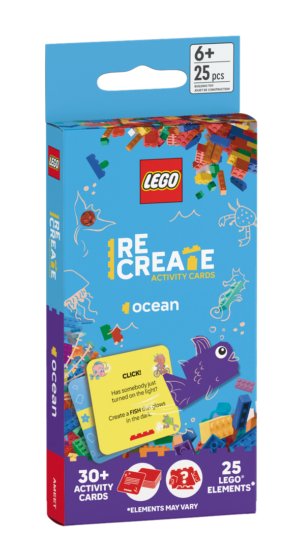 ReCreate Activity Cards: Ocean LEGO set (#ACP6605-1)