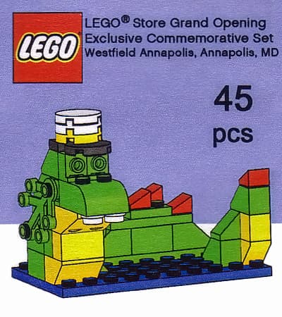 LEGO Store Grand Opening Exclusive Commemorative Set, Westfield Annapolis, Annapolis, MD LEGO set (#ANNAPOLIS-1)