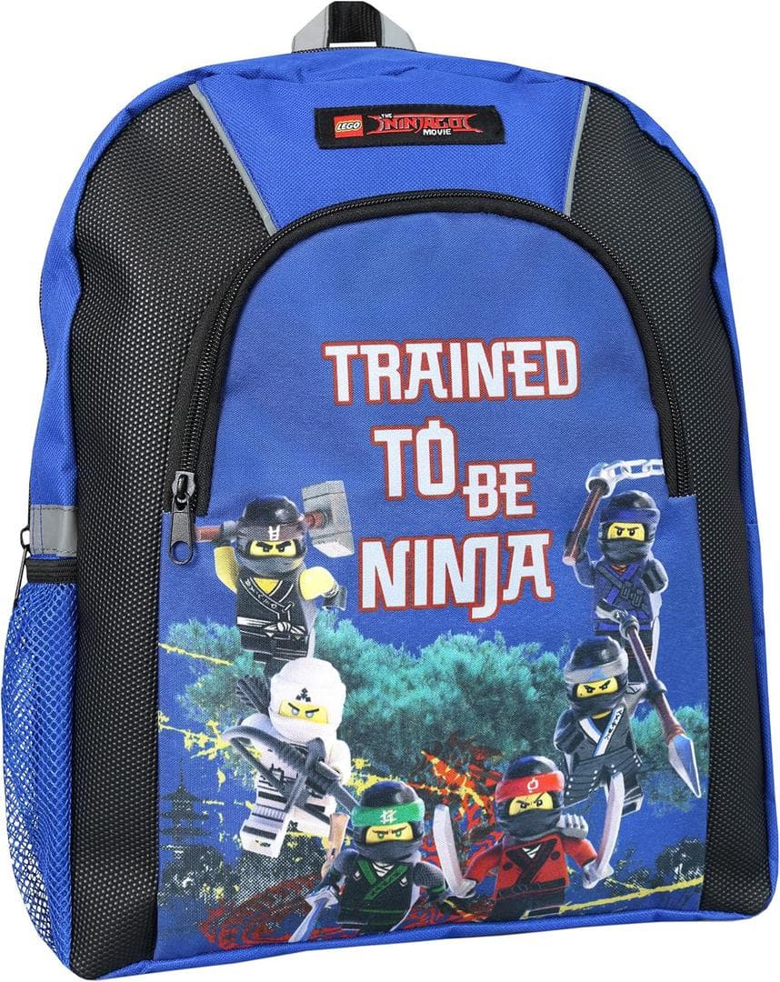 The LEGO Ninjago Movie Trained to be Ninja Backpack LEGO Bags, Totes, & Luggage set (#B014LKT6AE-1, 2018)