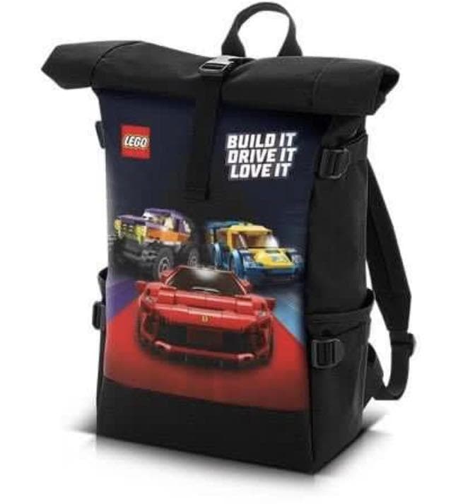 Cars Backpack LEGO Bags, Totes, & Luggage set (#BACKPACK-1, 2020)