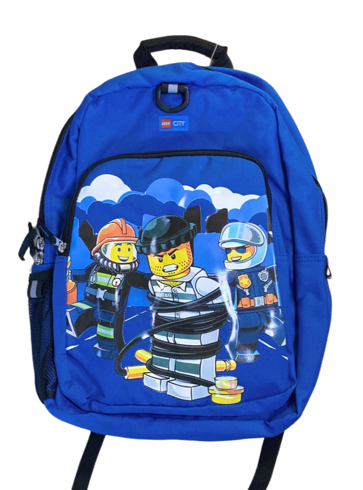 City Foiled Again Backpack LEGO Bags, Totes, & Luggage set (#BACKPACK-10, 2020)