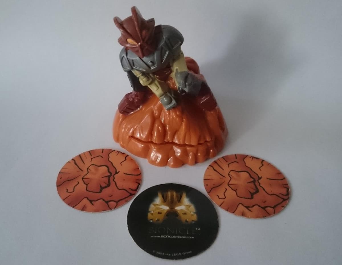 Pohatu Nuva LEGO Gear set (#BIONICLEBK-1, 2003)
