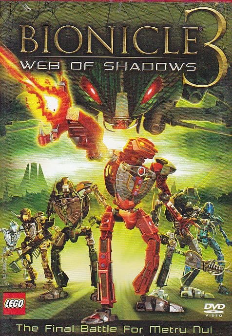 Bionicle 3: Web of Shadows (DVD) LEGO set (#BIONICLEDVD3-1)