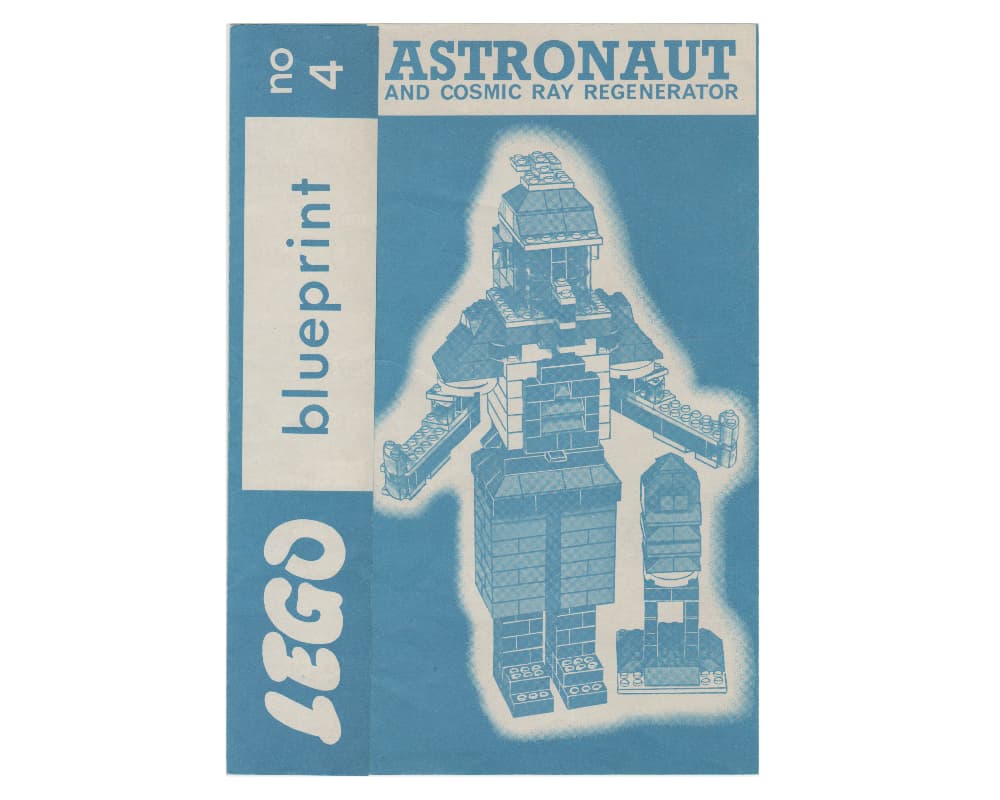Blueprint no 4 - Astronaut LEGO set (#BLUEPRINT-4)