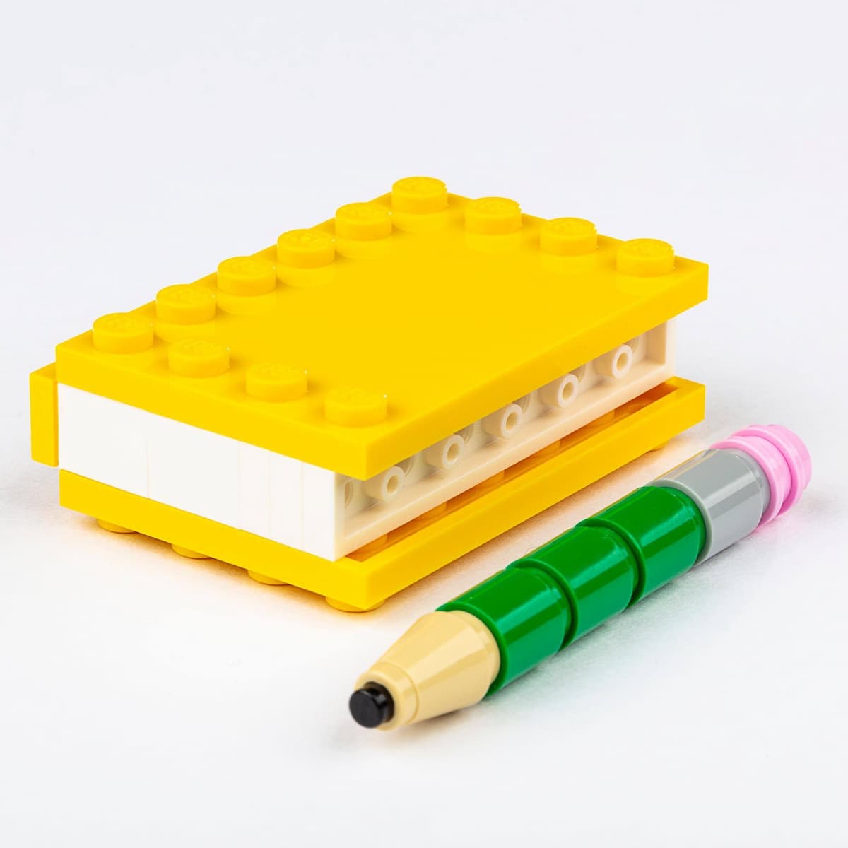 Book and Pencil LEGO set (#BOOKANDPENCIL-1)