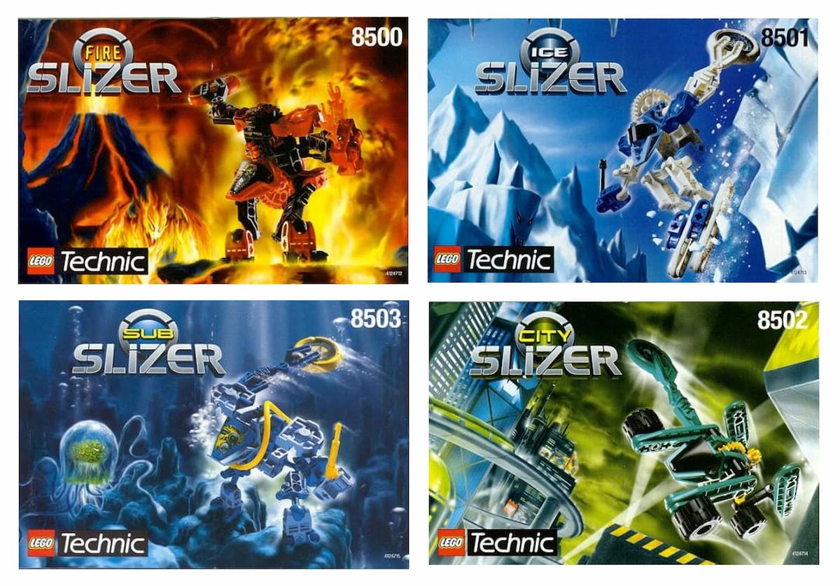 Robotops (8500 + 8501 + 8502 + 8503) LEGO set (#C8500-1)