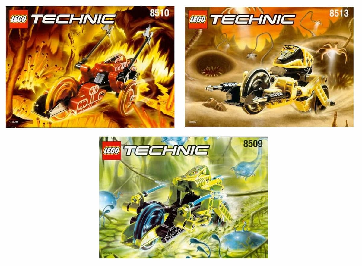 Dust + Lava + Swamp LEGO set (#C8509-2)