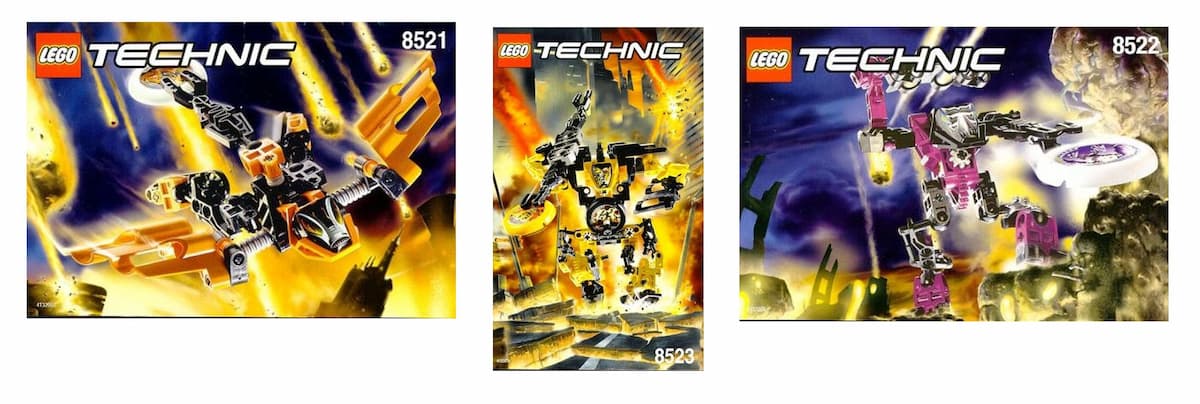 Dynamo (8521 + 8522 + 8523) LEGO set (#C8521-1)