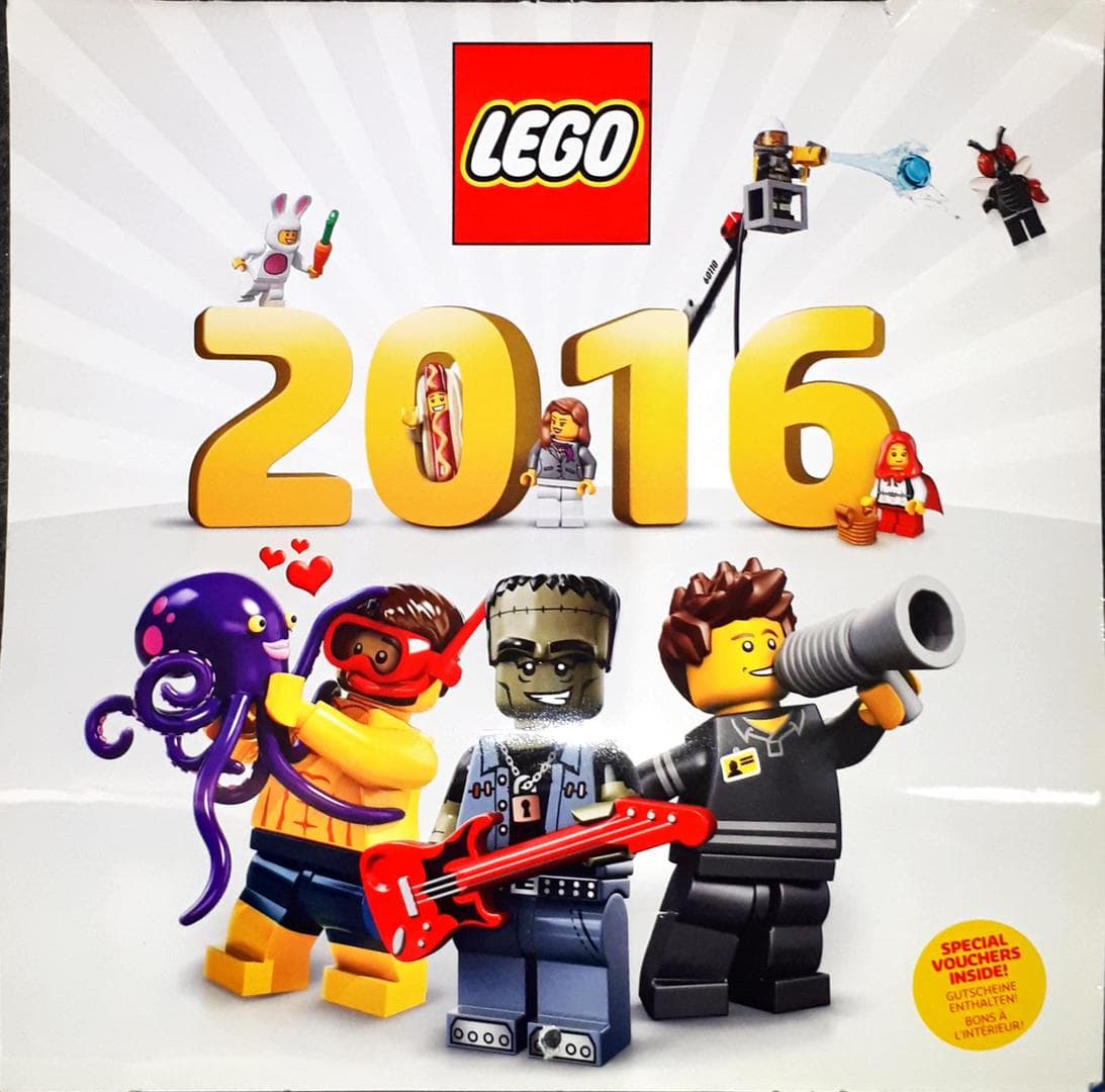2016 Wall Calendar (Europe) LEGO Stationery and Office Supplies set (#CALENDAR-1, 2016)