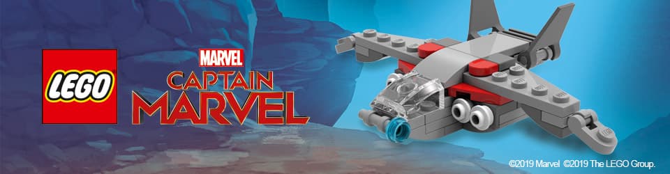 Mini Captain Marvel Ship LEGO set (#CAPTAINMARVEL-1)