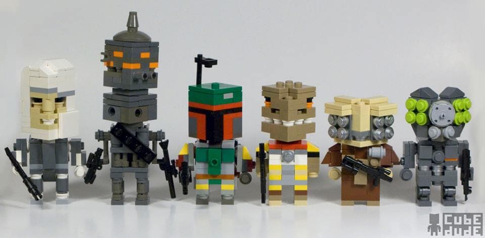 Fan Celebration V - CubeDude - The Bounty Hunter Edition LEGO set (#CELEBV-1)