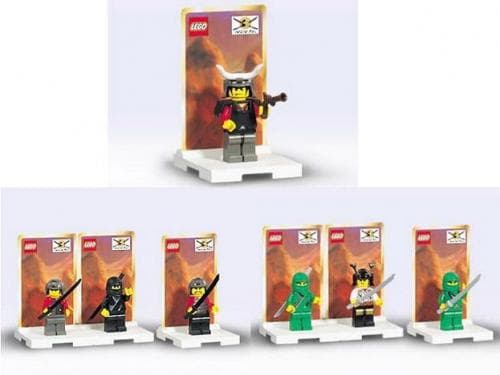 Ninja Minifig Packs 3-Pack LEGO set (#cnminifigs-1)