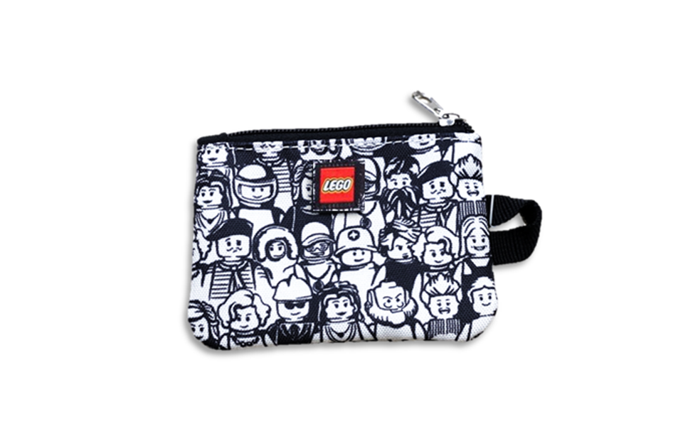 Minifigure Color Me Crowd Coin Purse LEGO Gear set (#COINPURSE-1, 2021)