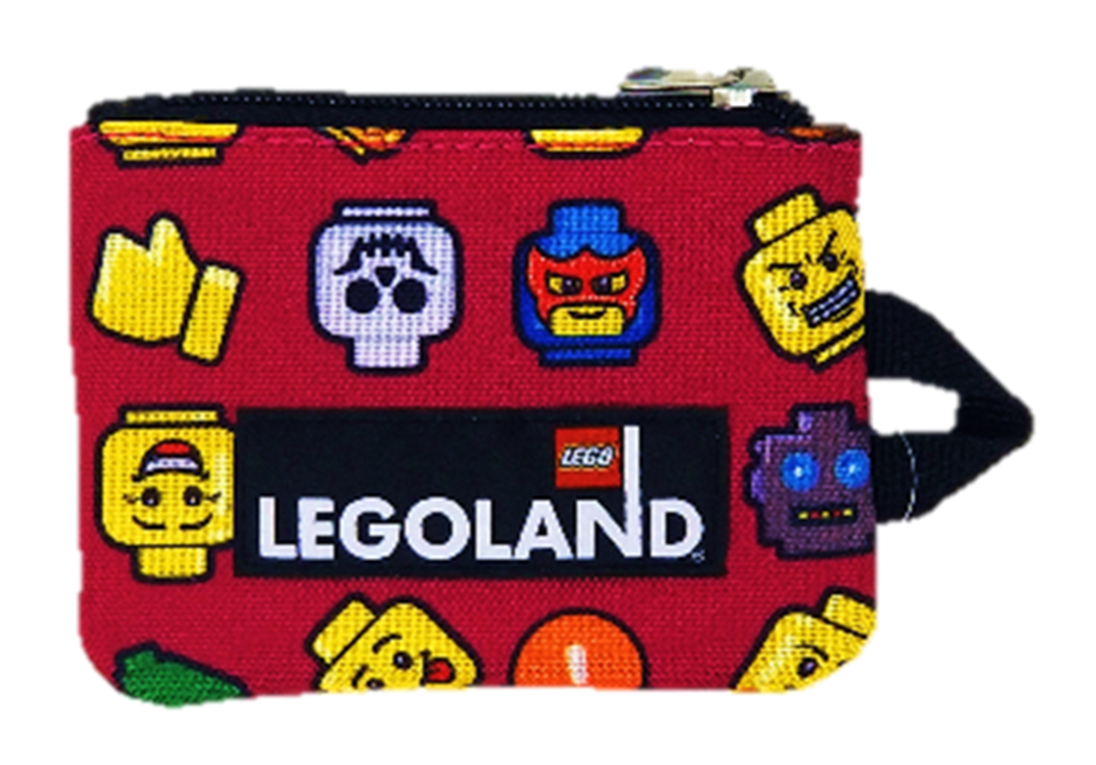 Minifigure Emoji Coin Purse (Pink) LEGO Gear set (#COINPURSE-2, 2021)