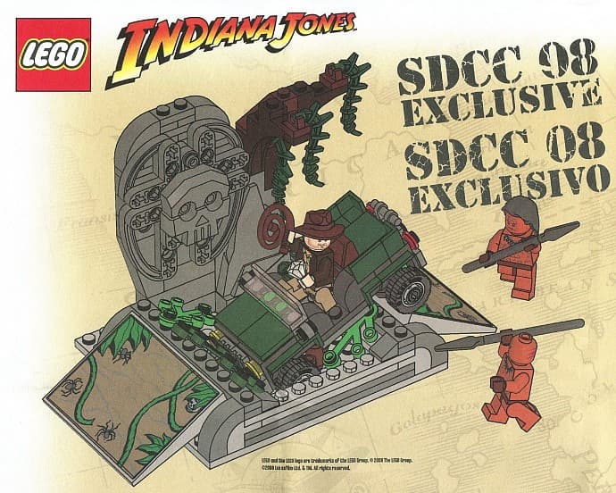 Indiana Jones Brickmaster Pack LEGO set (#COMCON002-1)
