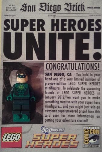 Green Lantern (San Diego Comic-Con Version) LEGO set (#COMCON013-1)