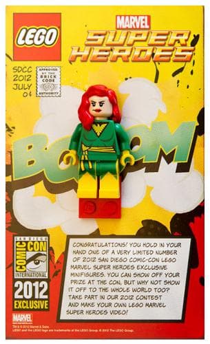 Jean Grey in Phoenix Costume LEGO set (#COMCON021-1)