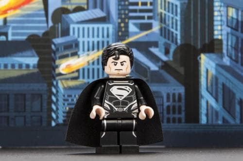 Black Superman LEGO set (#COMCON029-1)