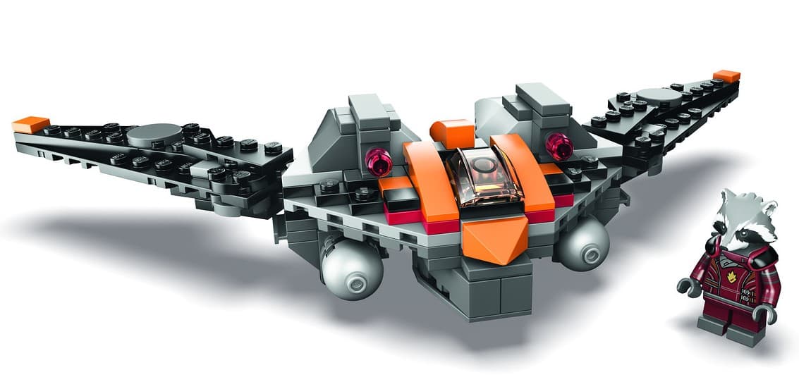 Rocket Raccoon's Warbird LEGO set (#COMCON034-1)