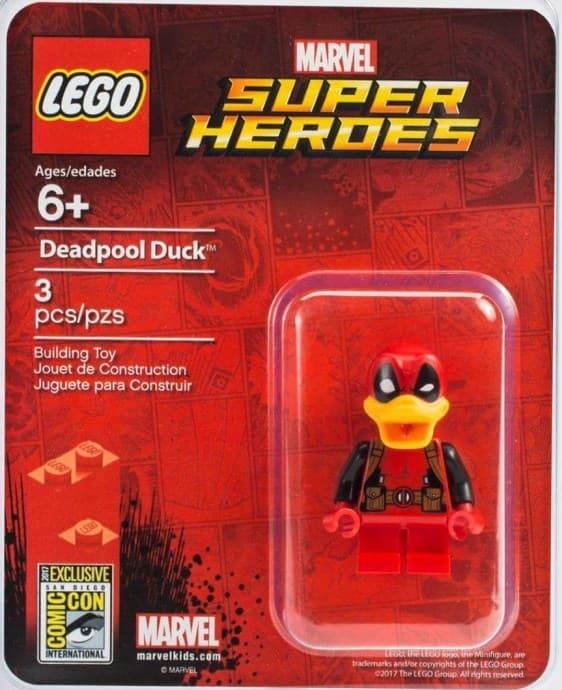 Deadpool Duck LEGO set (#COMCON053-1)