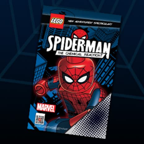Build Your Own Spider-Man Comic LEGO Story Books set (#COMIC-1, 2022)