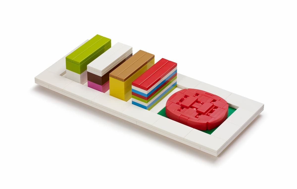 Singapore: Nyonya Kueh LEGO set (#COWS5-1)