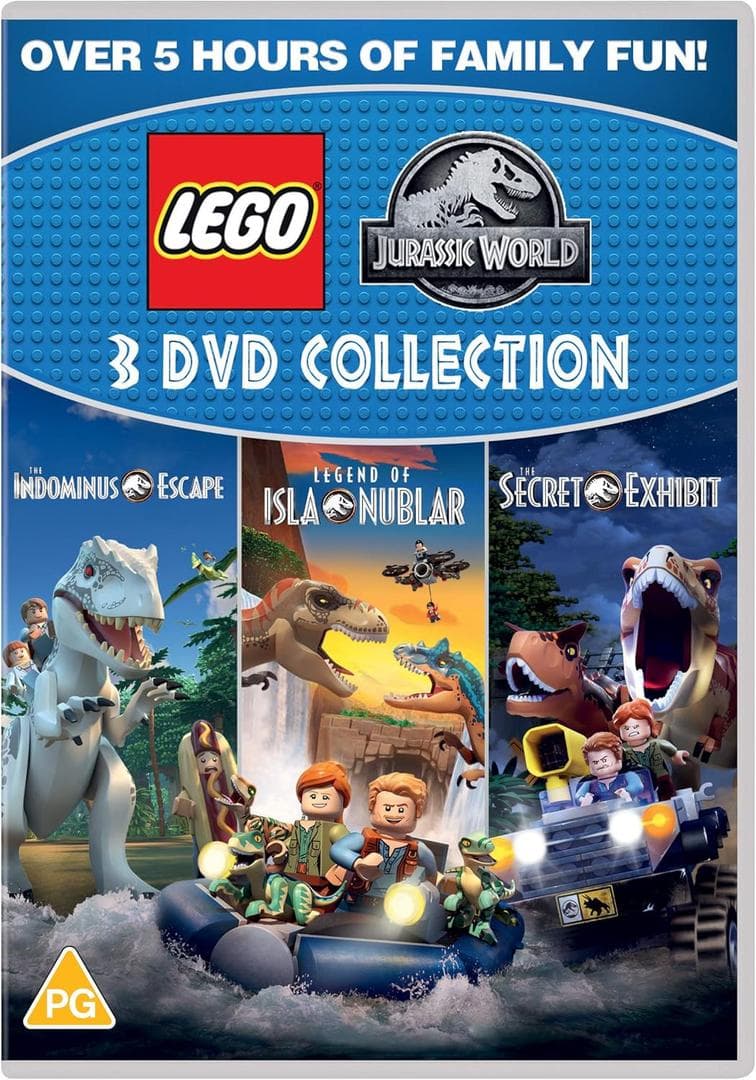 Jurassic World: 3 DVD Collection (DVD) LEGO set (#DVD-6)