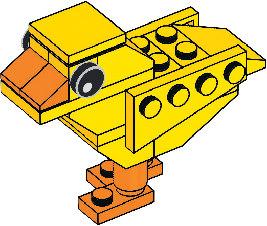 Chick LEGO set (#EASTERCHICK-2)
