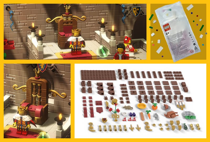 Medieval Throne LEGO set (#EG00017-1)