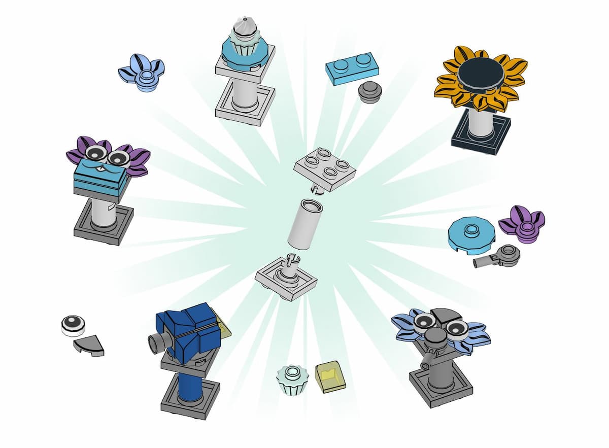 Cufflinks LEGO set (#EG00129-1)