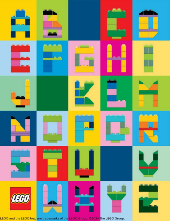 Alphabet Bricks LEGO set (#EG00143-1)