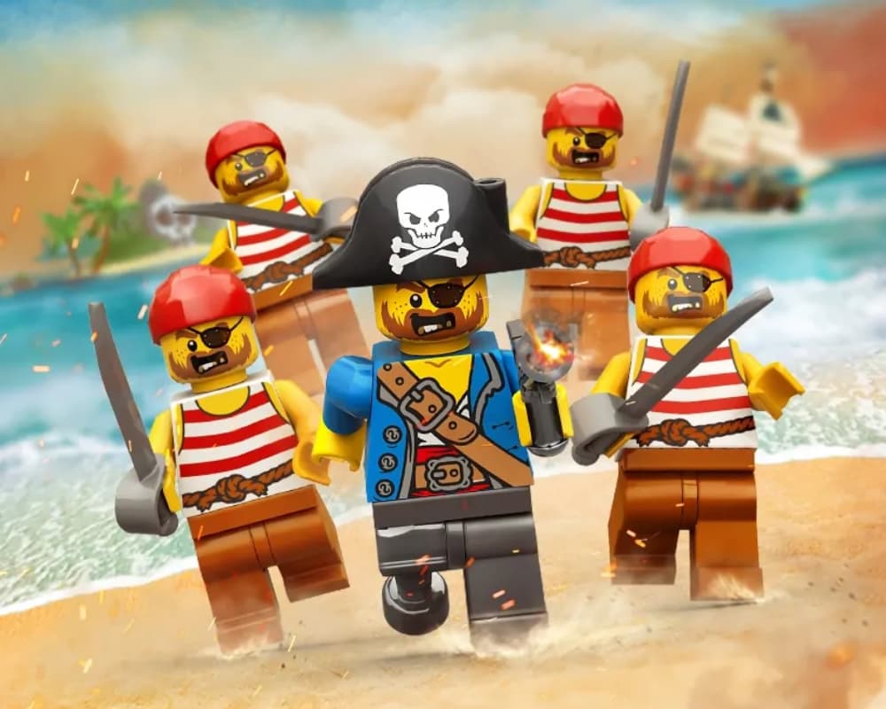 5 x Pirates Bundle LEGO set (#EG00163-1)