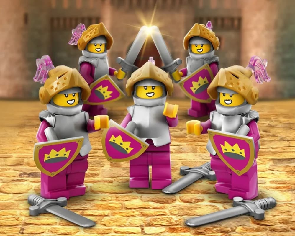 5 x Magenta Knights Bundle LEGO set (#EG00165-1)