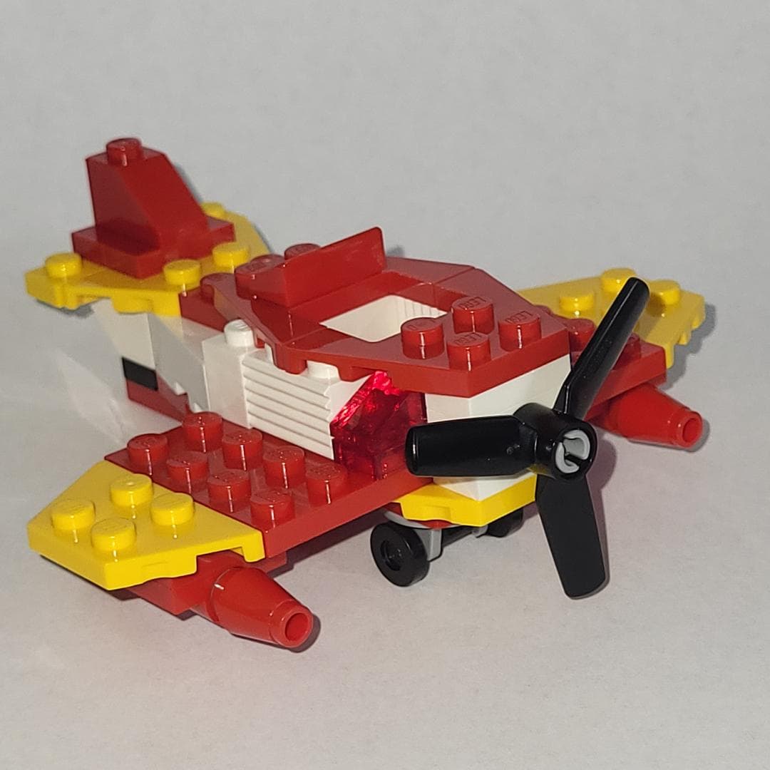 Fire Plane LEGO set (#FIREPLANE-1)