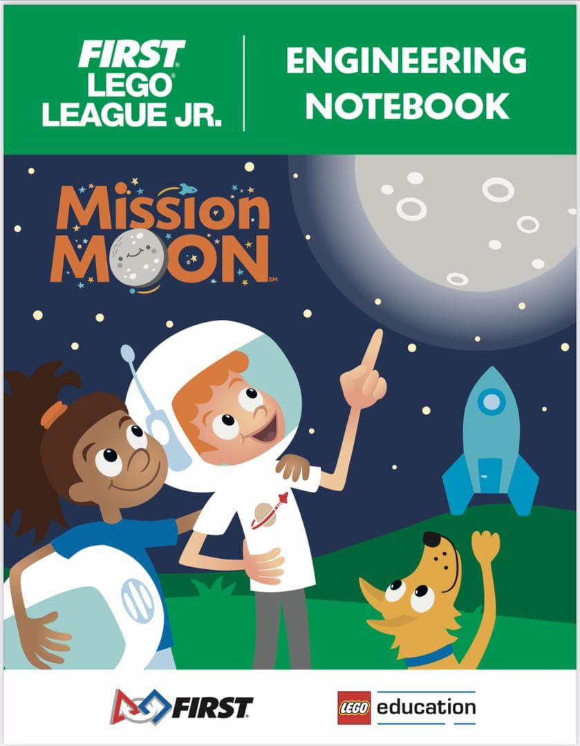 Mission MOON Engineering Notebook (FLL Jr.) LEGO set (#FLL2018-2)