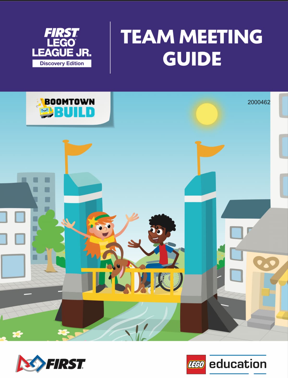 BOOMTOWN BUILD Team Meeting Guide (FLL Jr. Discovery Edition) LEGO set (#FLL2019-4)