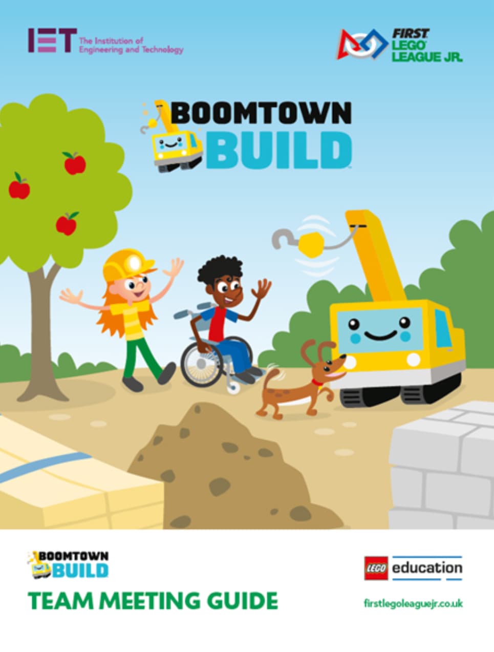 BOOMTOWN BUILD Team Meeting Guide (FLL Jr.) LEGO set (#FLL2019-7)