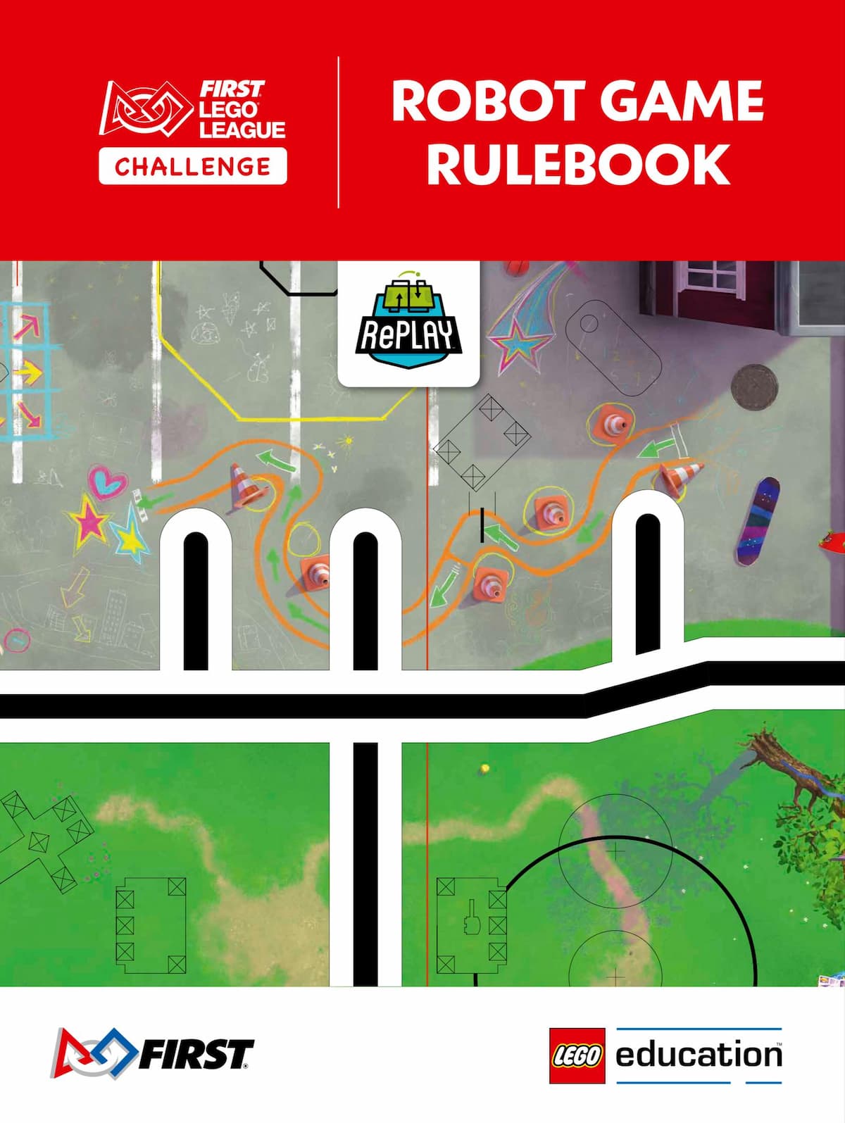 RePLAY Robot Game Rulebook LEGO set (#FLL2020-2)