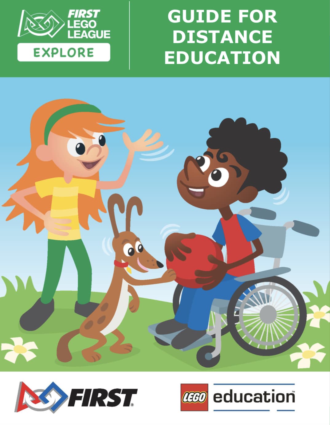 PLAYMAKERS Guide for Distance Education (FLL Explore) LEGO set (#FLL2020-8)