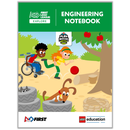 PLAYMAKERS Engineering Notebook (FLL Explore) LEGO set (#FLL2020-9)