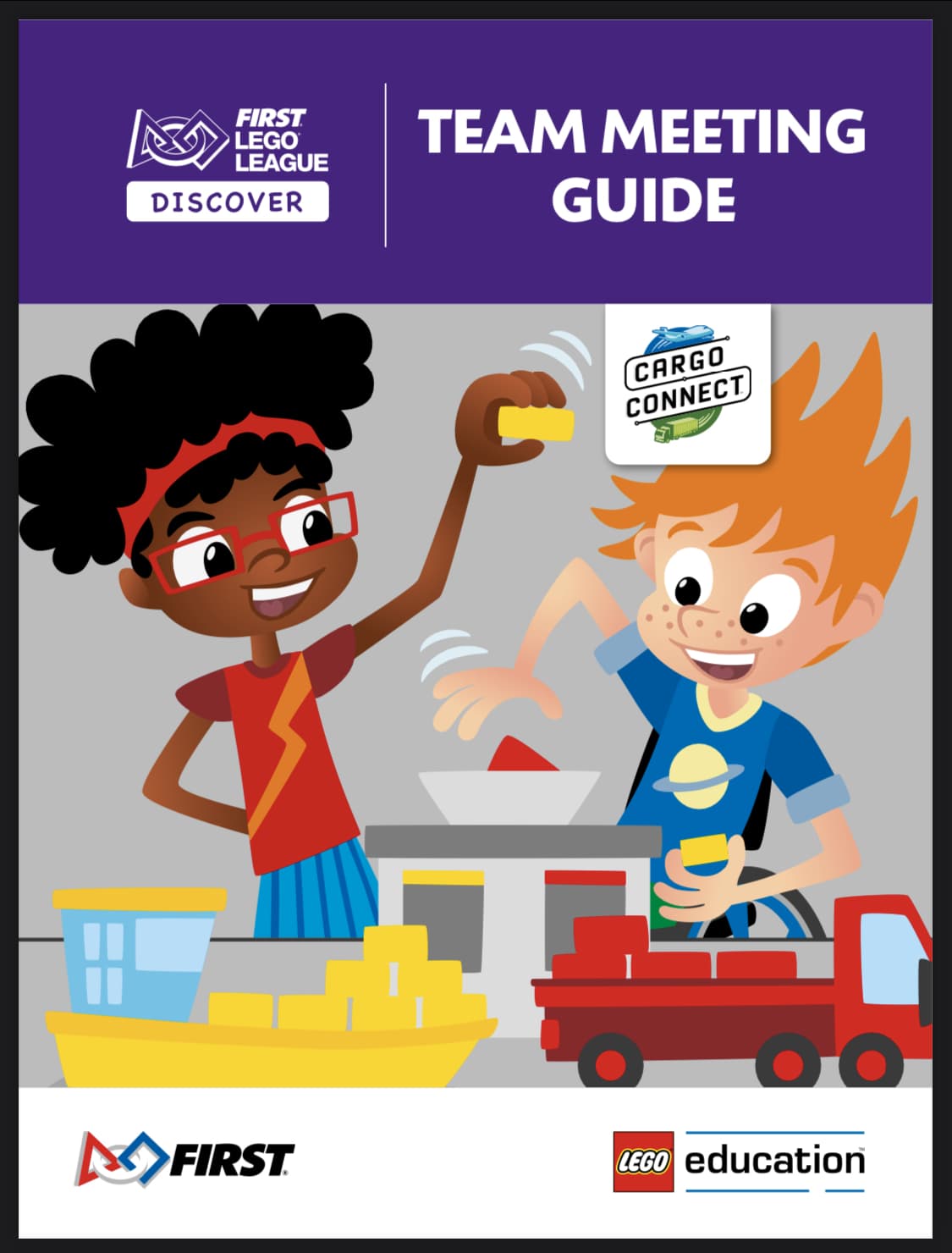 CARGO CONNECT Team Meeting Guide (FLL Discover) LEGO set (#FLL2021-2)