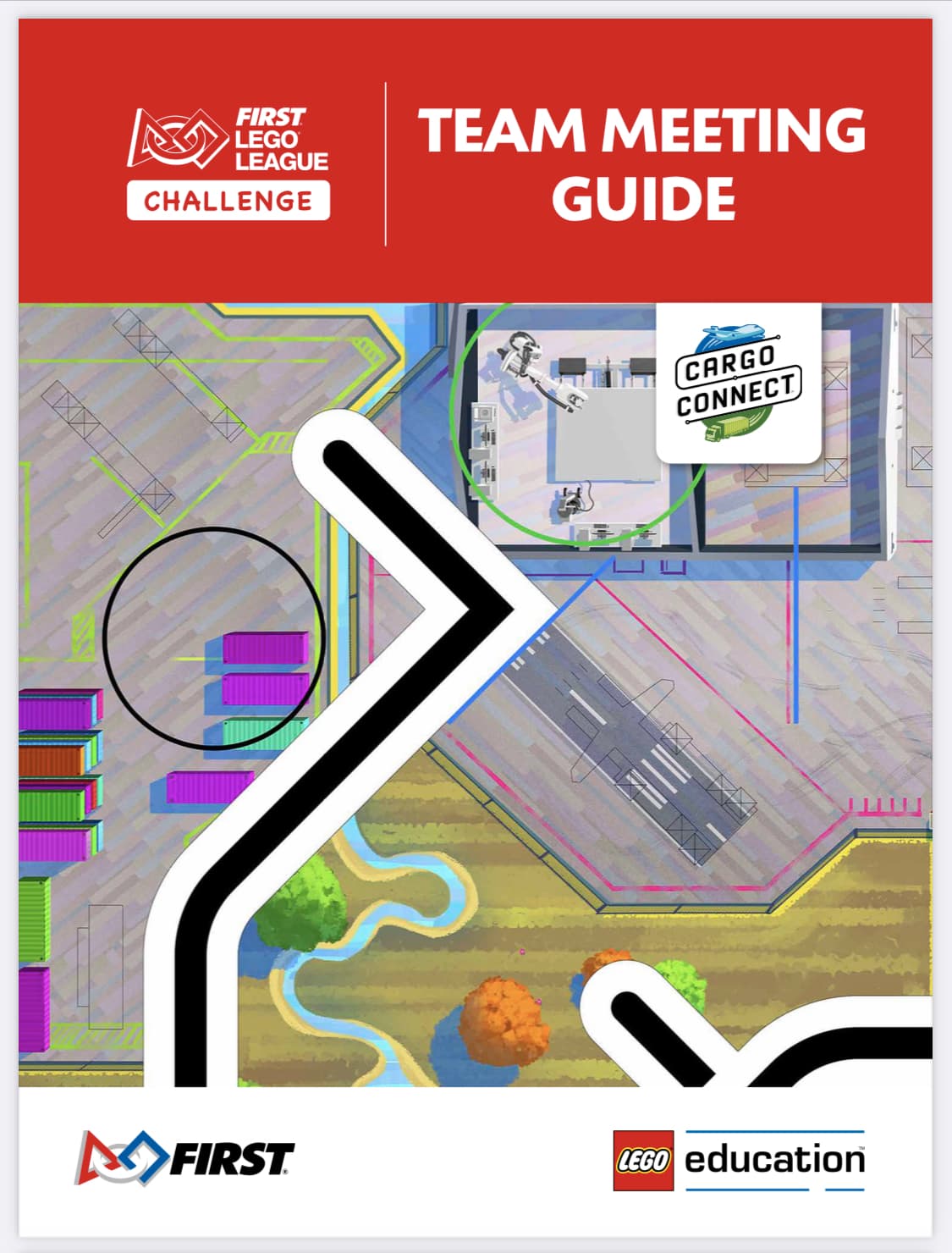 CARGO CONNECT Team Meeting Guide (FLL Challenge) LEGO set (#FLL2021-3)