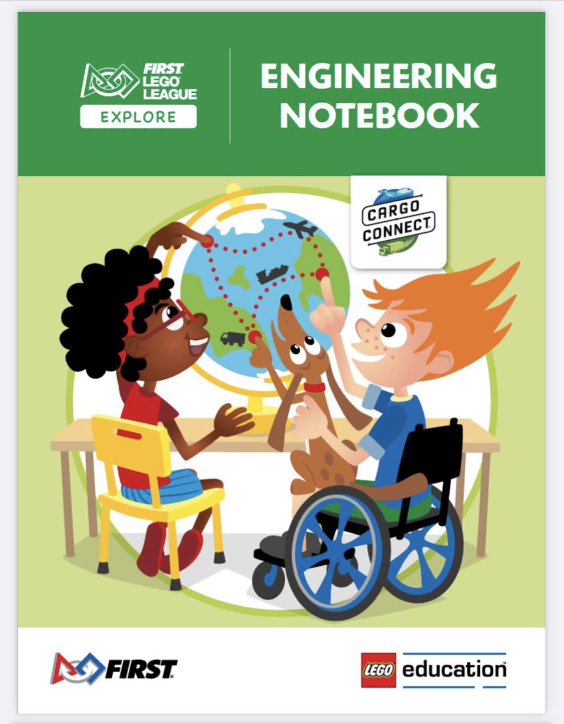 CARGO CONNECT Engineering Notebook (FLL Explore) LEGO set (#FLL2021-7)