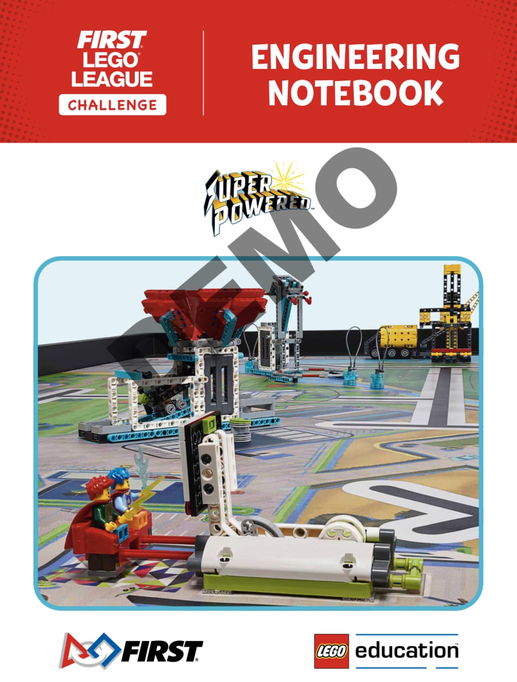 SUPERPOWERED Engineering Notebook (FLL Challenge) LEGO set (#FLL2022-4)