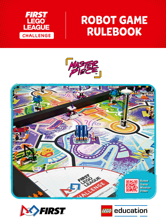 MASTERPIECE Robot Game Rulebook (FLL Challenge) LEGO set (#FLL2023-3)
