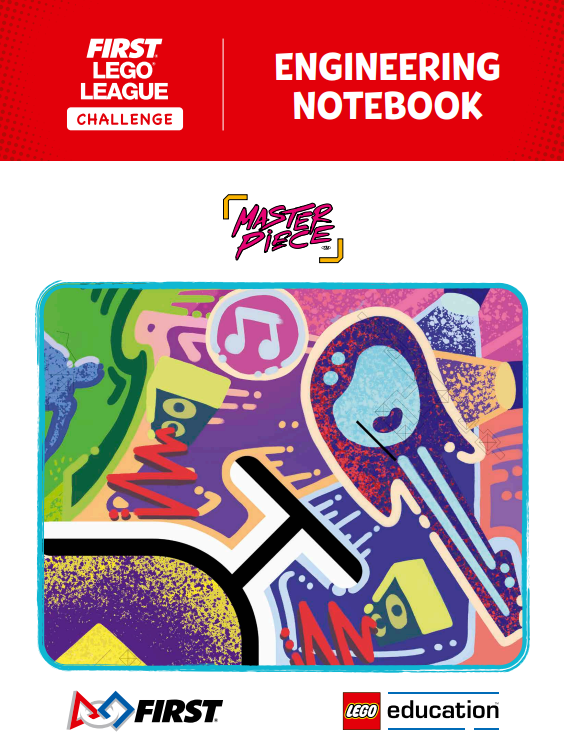 MASTERPIECE Engineering Notebook (FLL Challenge) LEGO set (#FLL2023-5)