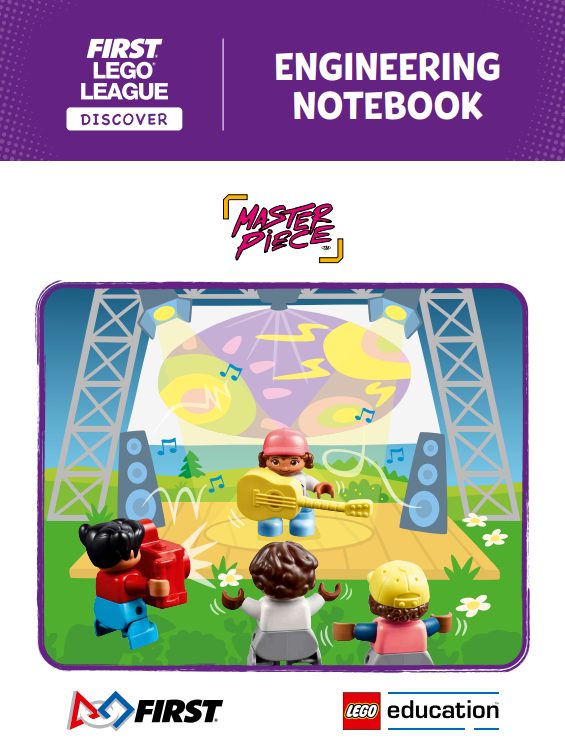 MASTERPIECE Engineering Notebook (FLL Discover) LEGO set (#FLL2023-6)