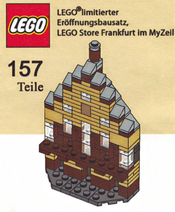 LEGO Store Grand Opening Exclusive Set, MyZeil, Frankfurt, Germany LEGO set (#FRANKFURT-1)